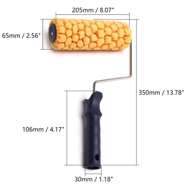 Paint Roller Brush Texture Sponge Brush Home Wall