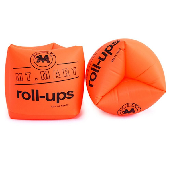 2 Stk Armbånd Ring Float Armbånd ORANGE Orange