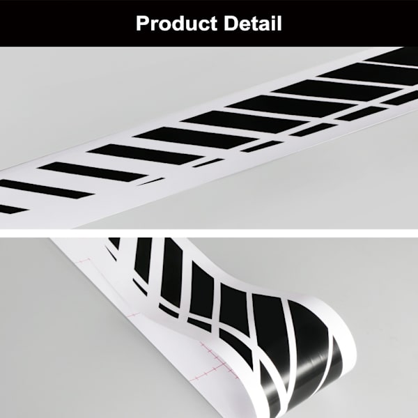 Decal Side Stripe SORT black