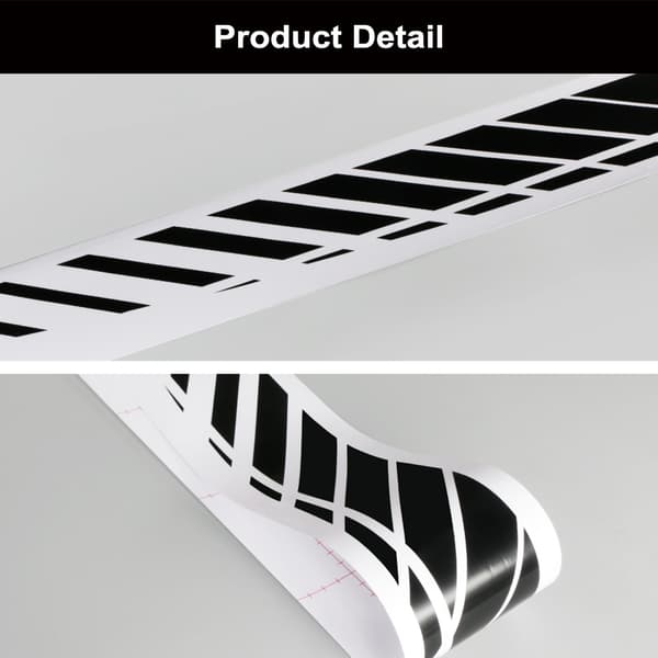 Dekal Side Stripe HVIT white