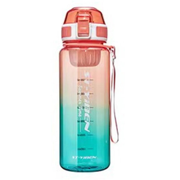 Vattenflaska Studentvattenkopp ORANGE 1100ML 1100ML Orange 1100ml-1100ml