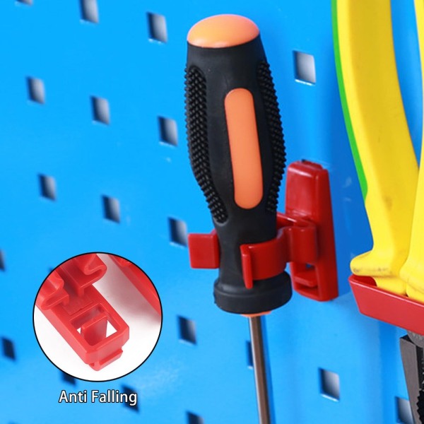 5 kpl Autotallin Pegboard Koukku Pegboard Koukut Sylinterimäinen pidike