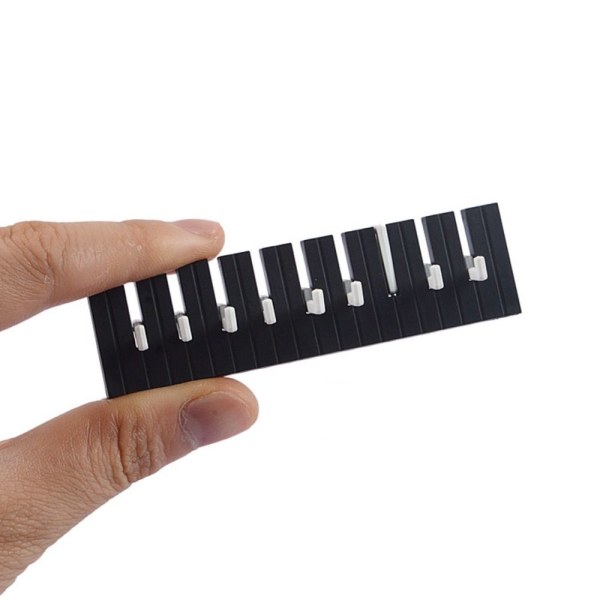 Dockhus Hopfällbar krok Miniatyrpianokrokställ SVART black