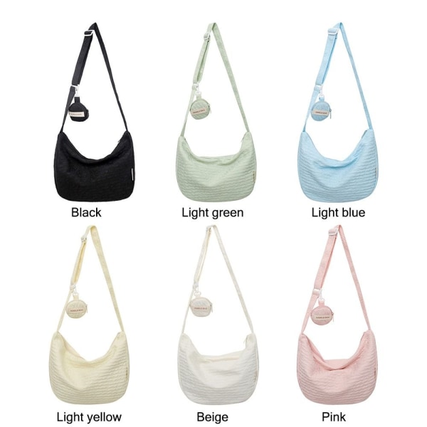 Crossbody Bag for Dame Skulderveske LYS BLÅ Light blue