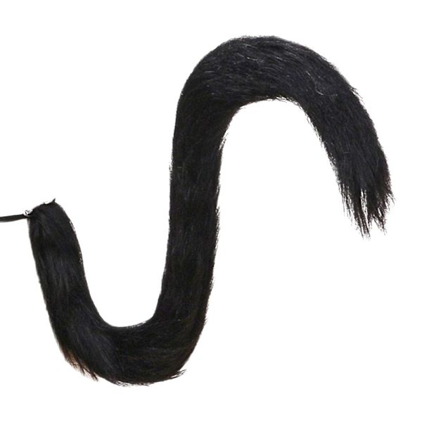 Fox Tail Masquerade Tail MUSTA black