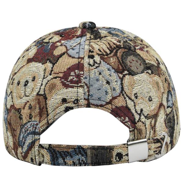 Søt bjørn baseballcaps Unisex-tenåringer capser HUNDETRYKK HUNDUTSKRIFT Dog Print