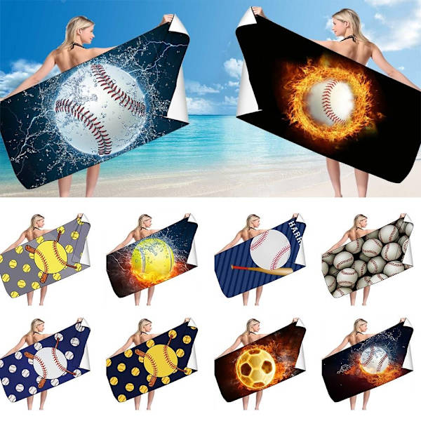 Fyrkantig strandhandduk mikrofiberhanddukar 1 1 1