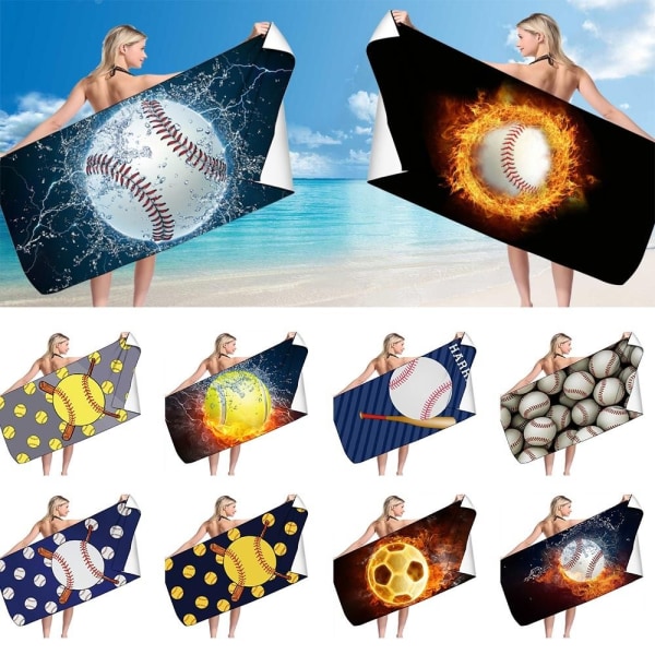 Fyrkantig strandhandduk mikrofiberhanddukar 3 3 3