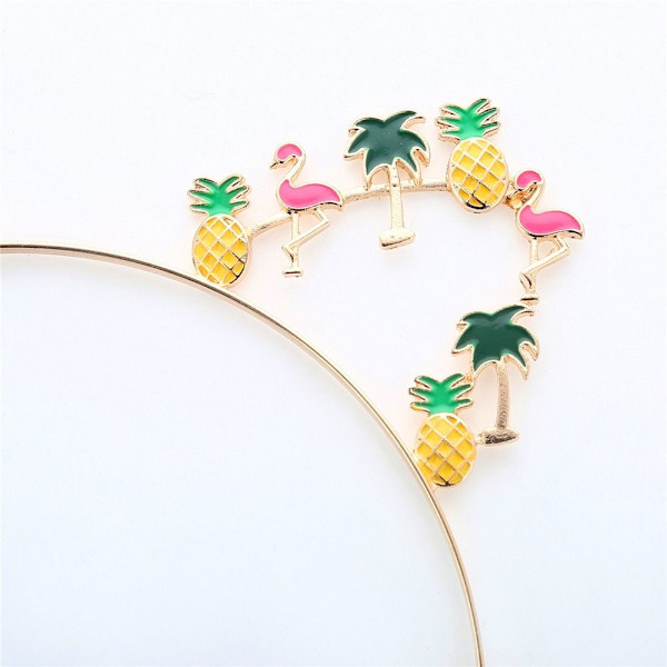 Kissan korvat, tekojalokivi, kissan pääpanta ANANAS Pineapple Design
