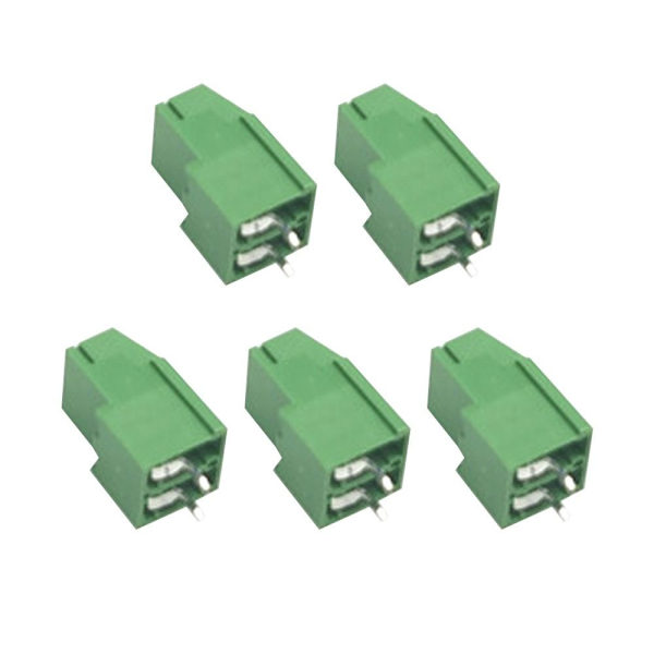 5 st PCB terminalblockskontakt HCG129-5.0mm GRÖN 3P-5PCS Green 3P-5pcs-3P-5pcs
