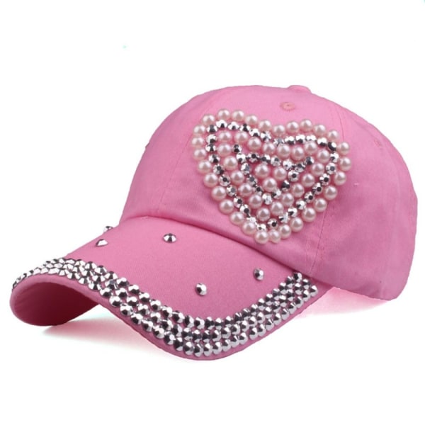 Baseballcaps Hestehale Baseballcap ROSA pink