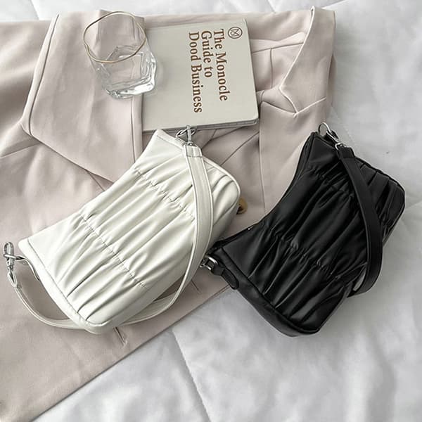 Mode Cloud Axelväska Dam Casual Sling Bag VIT white