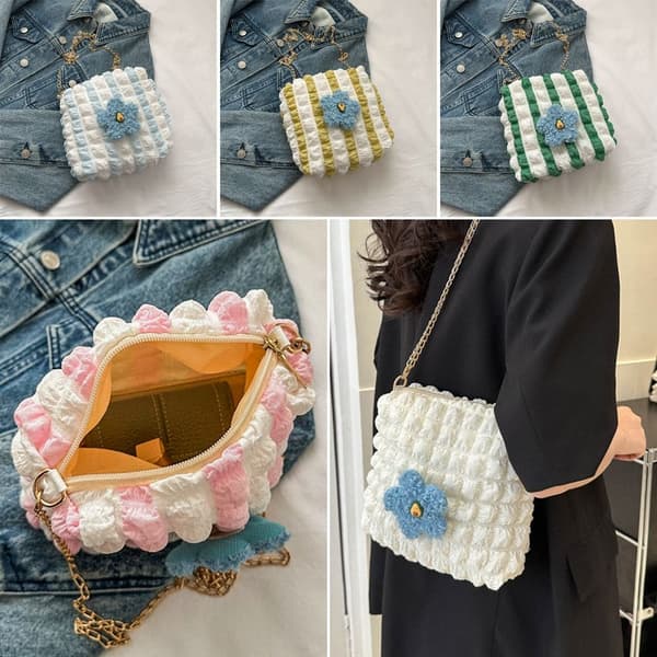 Bubble Bag Kangaskassi SININEN blue