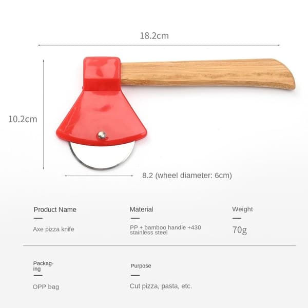 Pizza Slicer Cake Viipalointi MUSTA Black