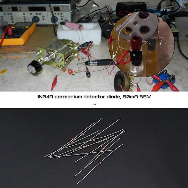 50 stk ensretterdiode dele Elektrisk aksial ensretterdiode