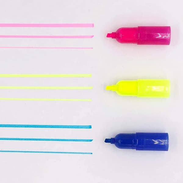 Highlighter Rainbow Color Pen 7 kpl