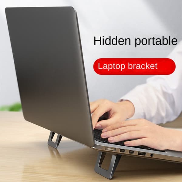 Laptop Riser Näkymätön jalusta Näppäimistö Teline Riser