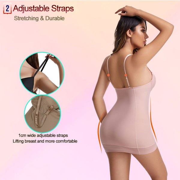 Body Shapewear Slimming Underwear PINK S pink S