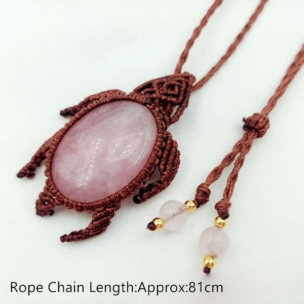 Flätat Halsband Natursten Halsband OPAL OPAL Opal