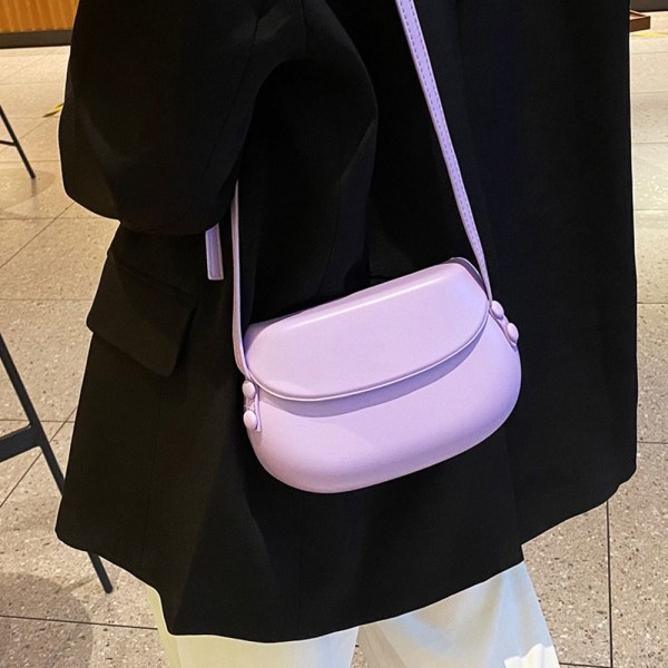 Kvinner Crossbody Bag Klaff Håndveske ROSA pink