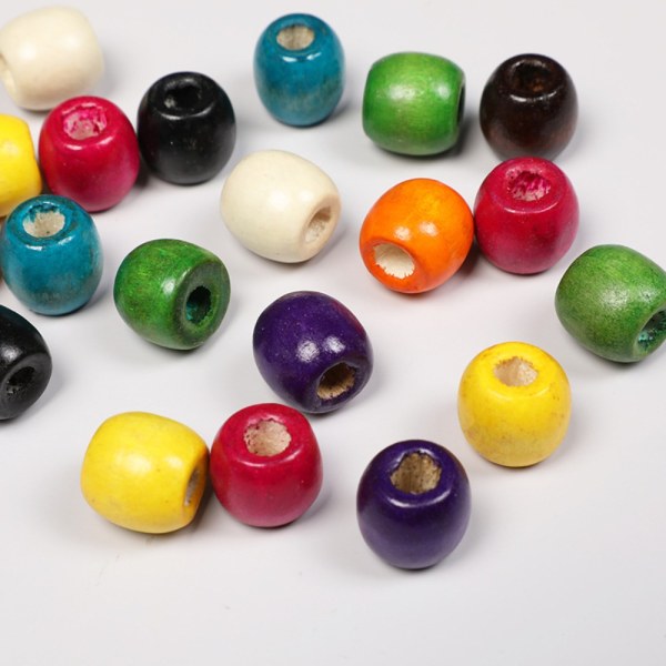 Spacer Beads Spacer Bead Blandade färgpärlor