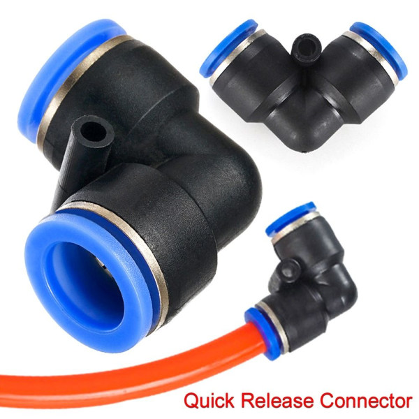 5 stk Quick Release Connector Pneumatisk Fittings 5 STK PV-10 5 STK 5pcs PV-10