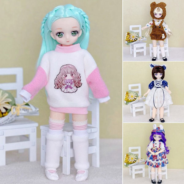 Nukkepuku casual asusteet 7 7 7