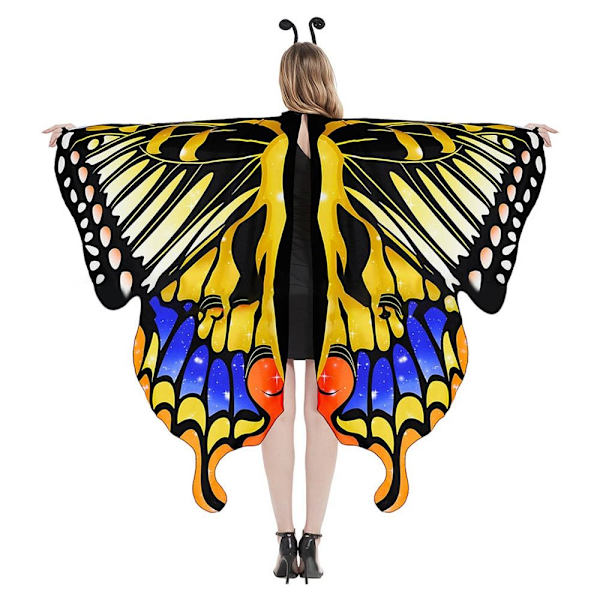 Butterfly Wings Sjal Butterfly Scarf 6 6 6