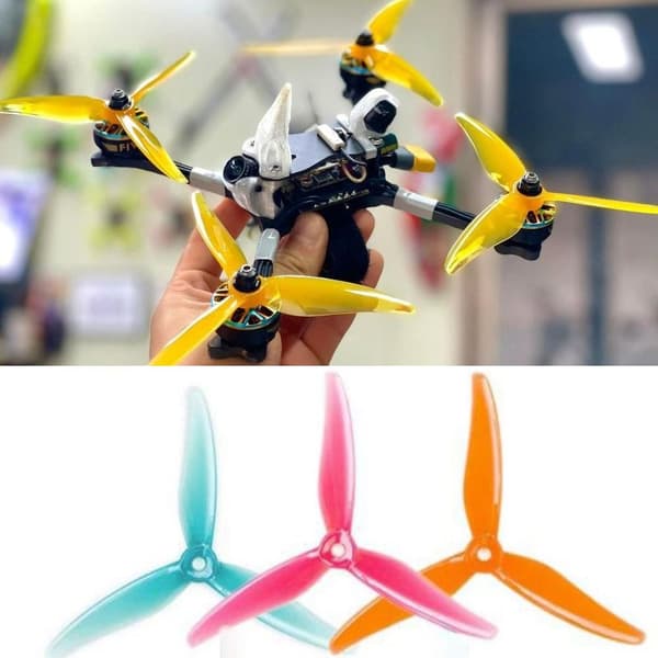 2 paria Tri-Blade Potkuri Props Potkuri HARMAA Grey