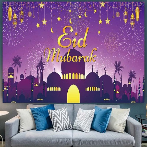 Taustakankaali Eid-Tapahtumaan M M