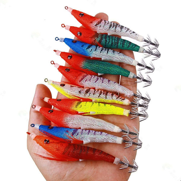 Puukatkarapuvieheet Squid hook I I I