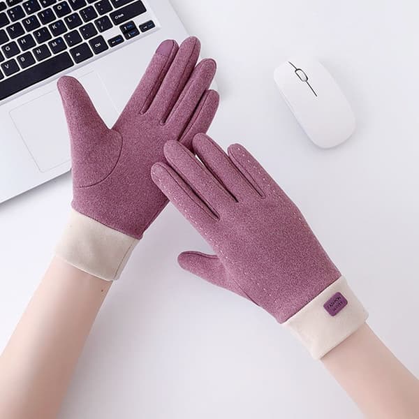 Touch Screen hansker Sykkelvott ROSA Pink