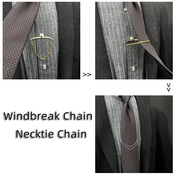 Tie Clip Tieketju SILVER Silver