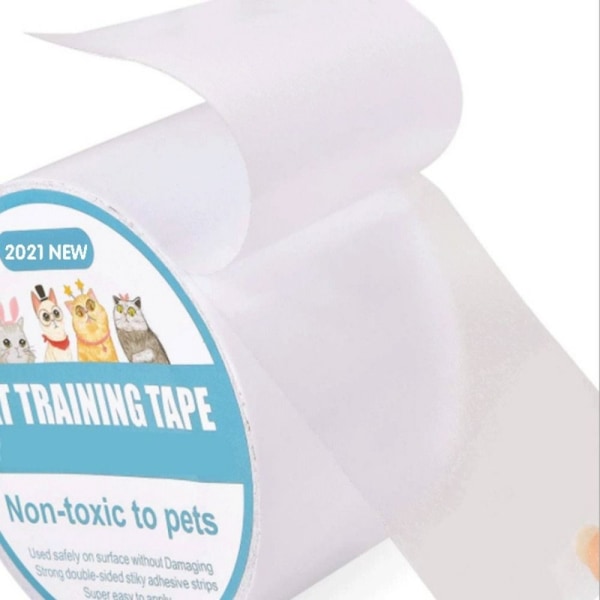 10M Cat Training Tape Scratching Guard 10M X 6,35CM 10m  x 6.35cm