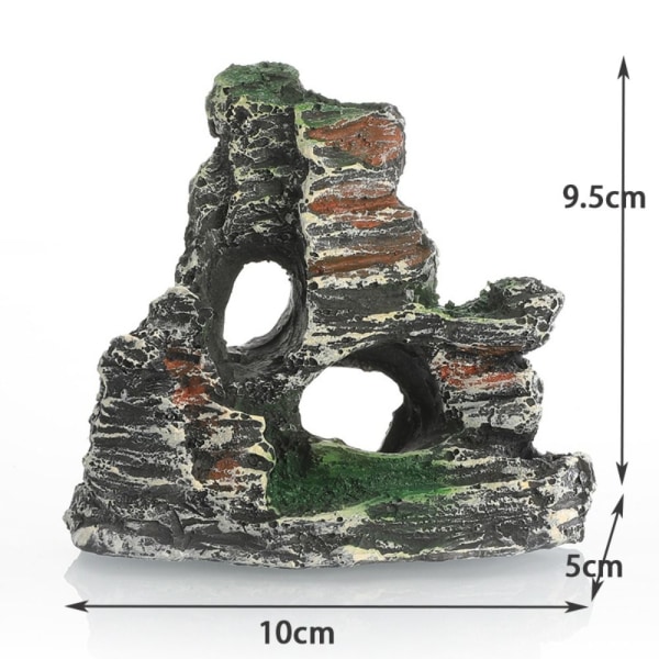 Artificial Moss Aquarium Rock Cave TYPE E TYPE E Type E