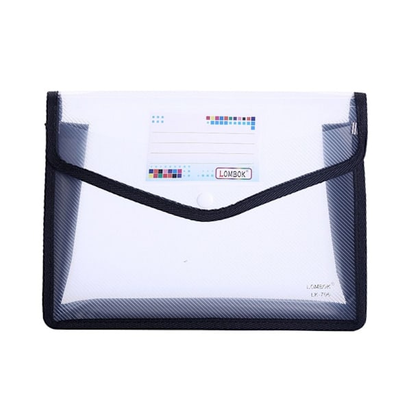 A5 Fil Mapper Dokument Taske HVID white