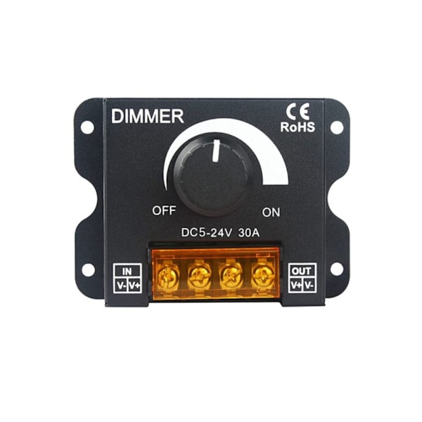 LED-dimmer Trinnløs dimmerbryter Manuell dimmer