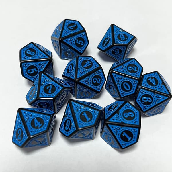 10 kpl set Noppapelit PUNAINEN red