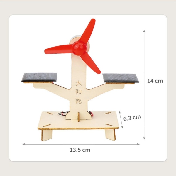 Solar Fan Model Solar Power Generator Education Kit As Picture