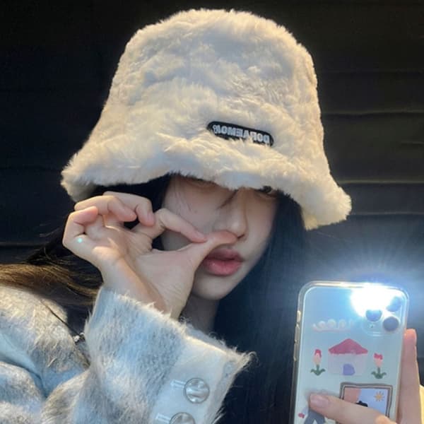 Bøttehat Fiskerhat BEIGE Beige