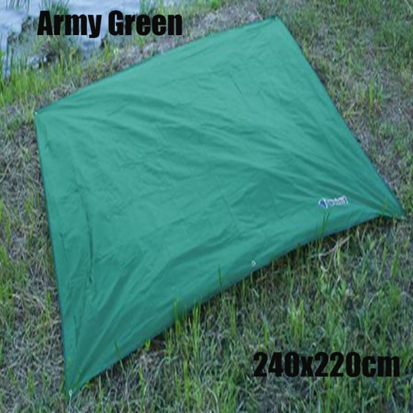 Teltgulv Tarp Picnicmåtte ARMY GREEN 240X220CM Army Green 240x220cm