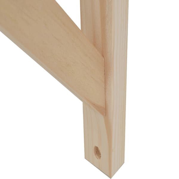 4 Pak Hyldebeslag L Beslag Sconce Bracket