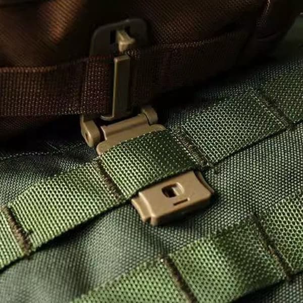 2stk Multipurpose Spenne Camping Bag Spenne ARMY GREEN Army Green