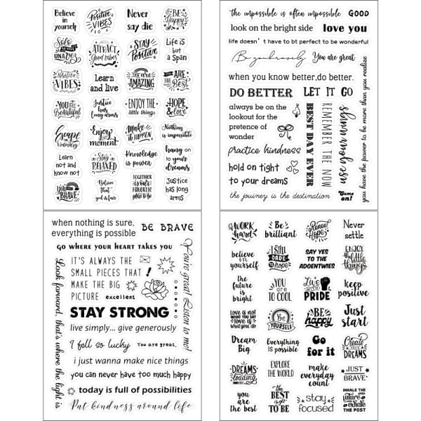 24Sheets Stickers Vintage Stickers Words Stickers