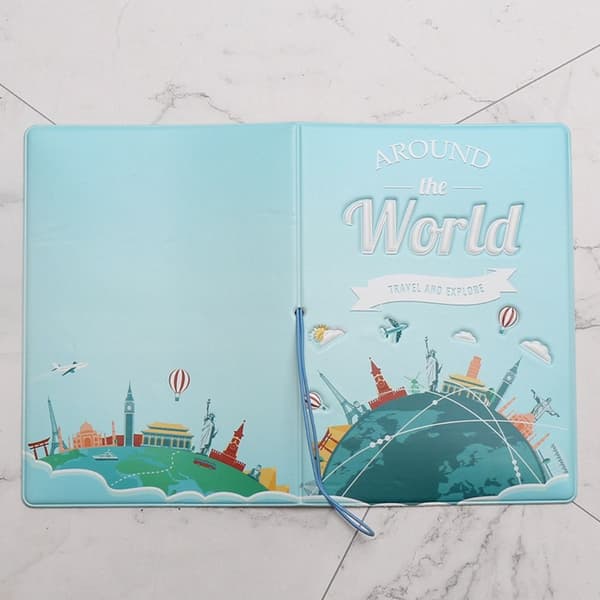 Pass Cover Passport Clip Document Organizer