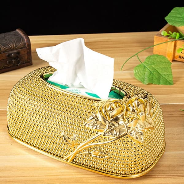 Tissue Box Serviettholder SØLV Silver