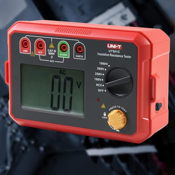 UT501C isolasjonsmotstandstester digitalt megohmmeter