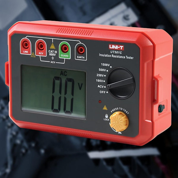 UT501C Isolationsresistanstestare Digital Megohmmeter