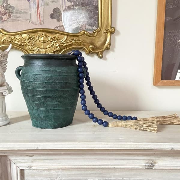 1 Stk Navy Blue Decor Soveværelse Decor Macrame Væg Decor 1 Pcs