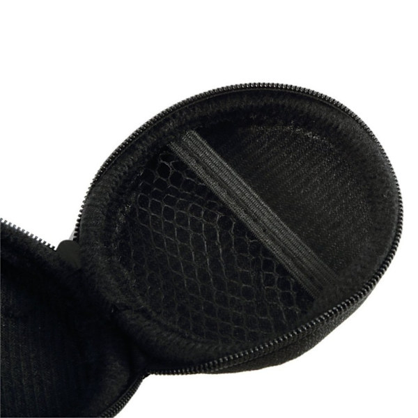 4 Stk Øretelefon Srorage Bag Disketui Black 1-1